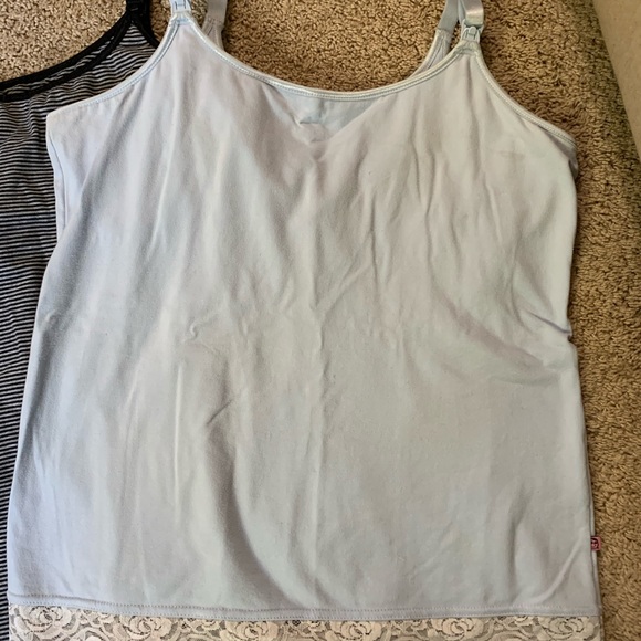 Lot of 3 Glamourmom nursing tanks size L - Picture 2 of 8